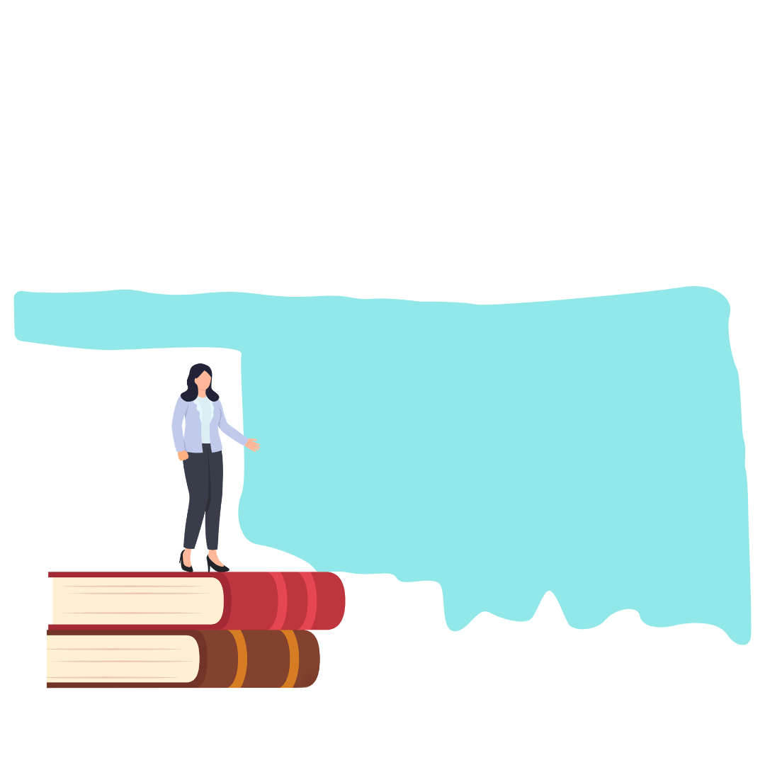 Infographic showing a judge's gavel, representing the state of Oklahoma court-ordered classes.